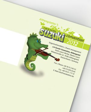 Suzuki-Convention - Orgabriefbogen