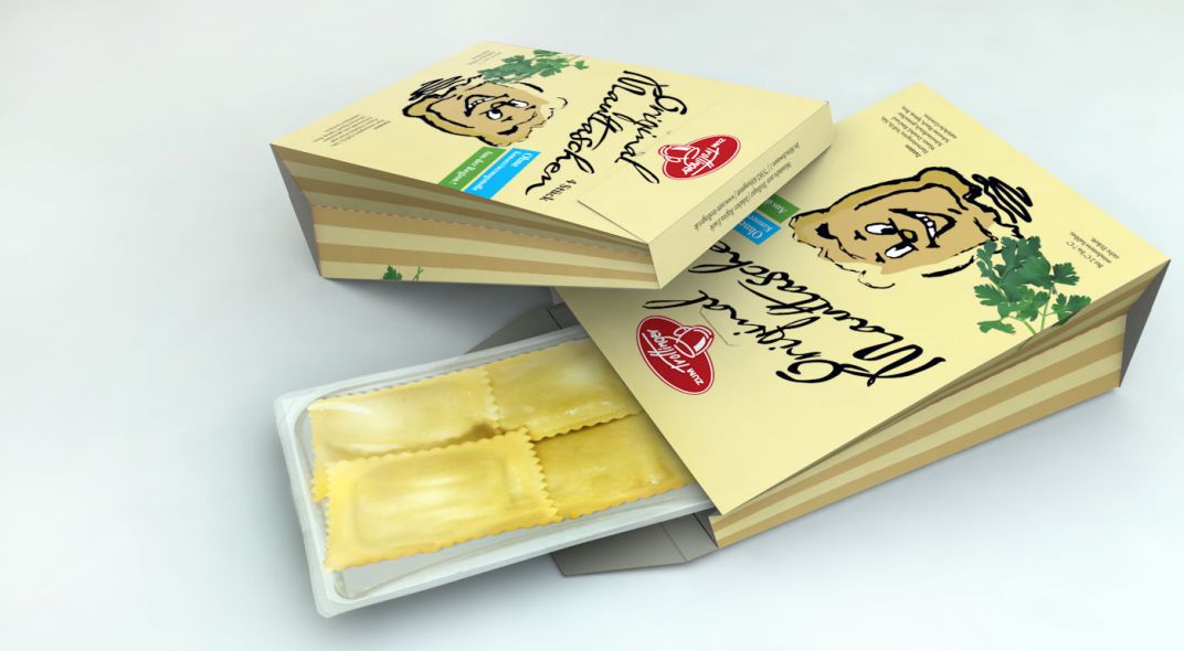 Zum Trollinger - Maultaschen-Verpackungskonzept