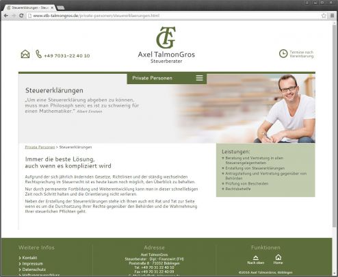 TalmonGros Privatpersonen Details