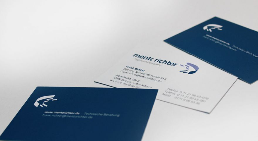 mentorichter - Visitenkarten